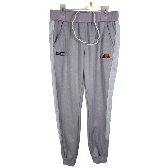 Ellesse Nervetti Lavender Purple Drawstring Waist Jogger Pants Size Small - Picture 1 of 5